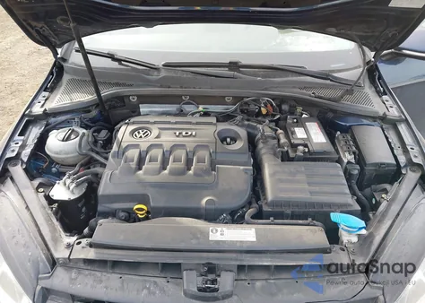 2015 Volkswagen Golf Tdi S 4-Door из США, поврежденный, VIN 3VW2A7AU3FM063192